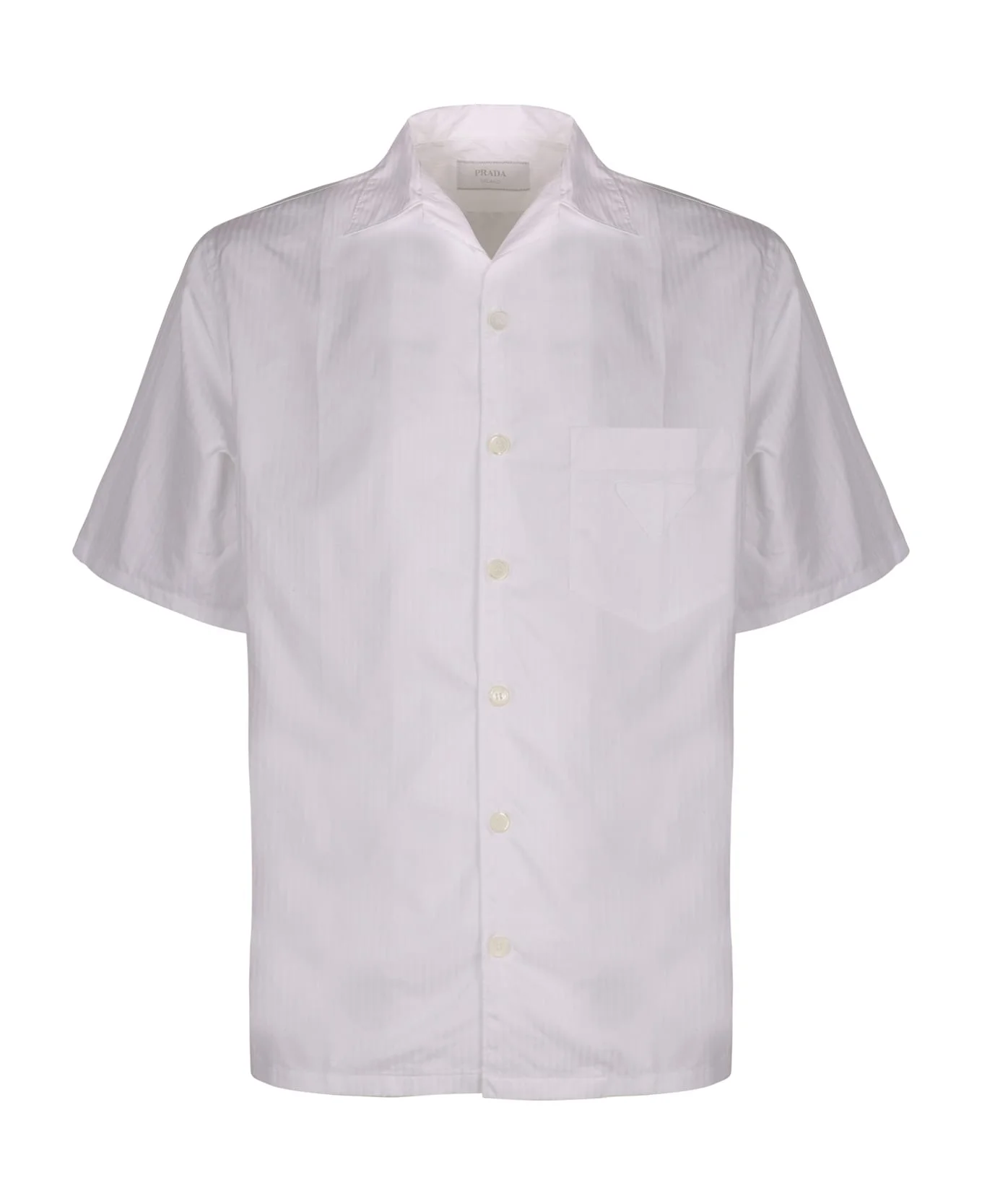 Short Sleeve Cotton Shirt - 1
