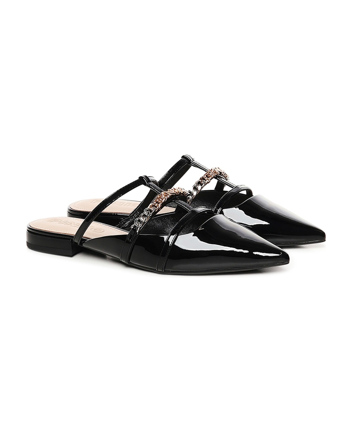 Patent Leather Mules Ballerinas - 2