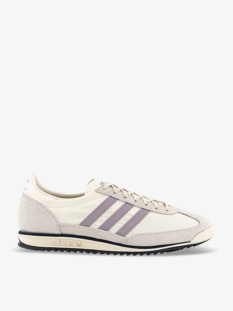 SL 72 suede and mesh low-top trainers - 1