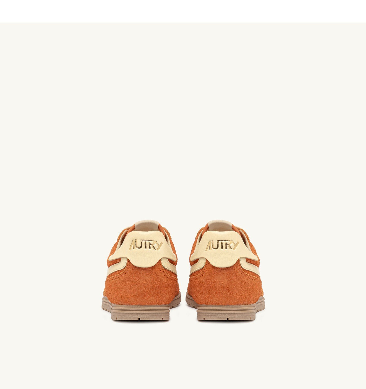 SNEAKERS WINDSPIN IN SUEDE AND LEATHER COLOR FANTA AND RUTABAGA - 3