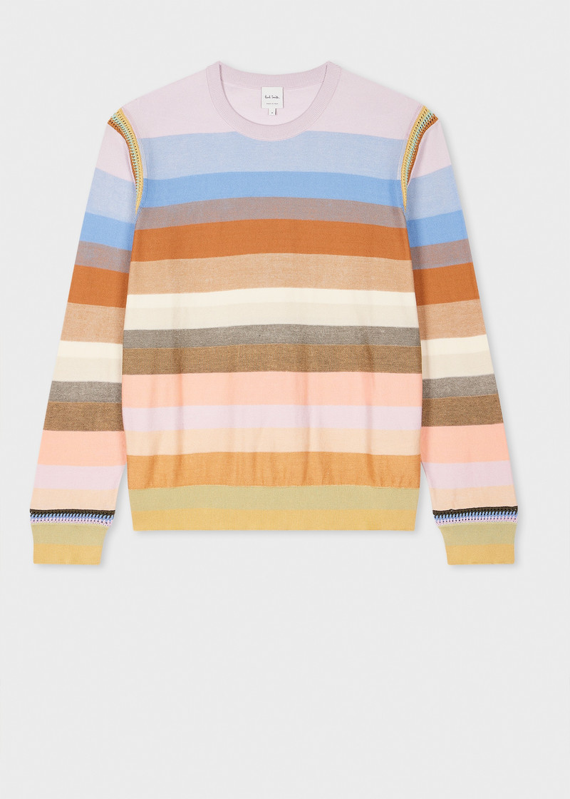 'Smith Stripe' Cotton Sweater 1