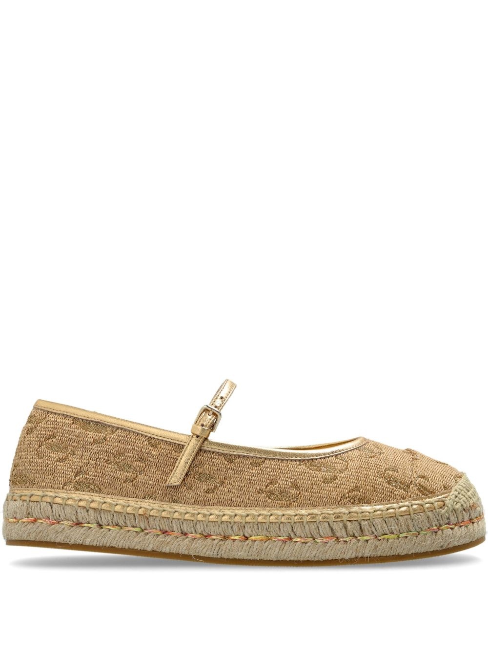 raffia espadrilles - 1