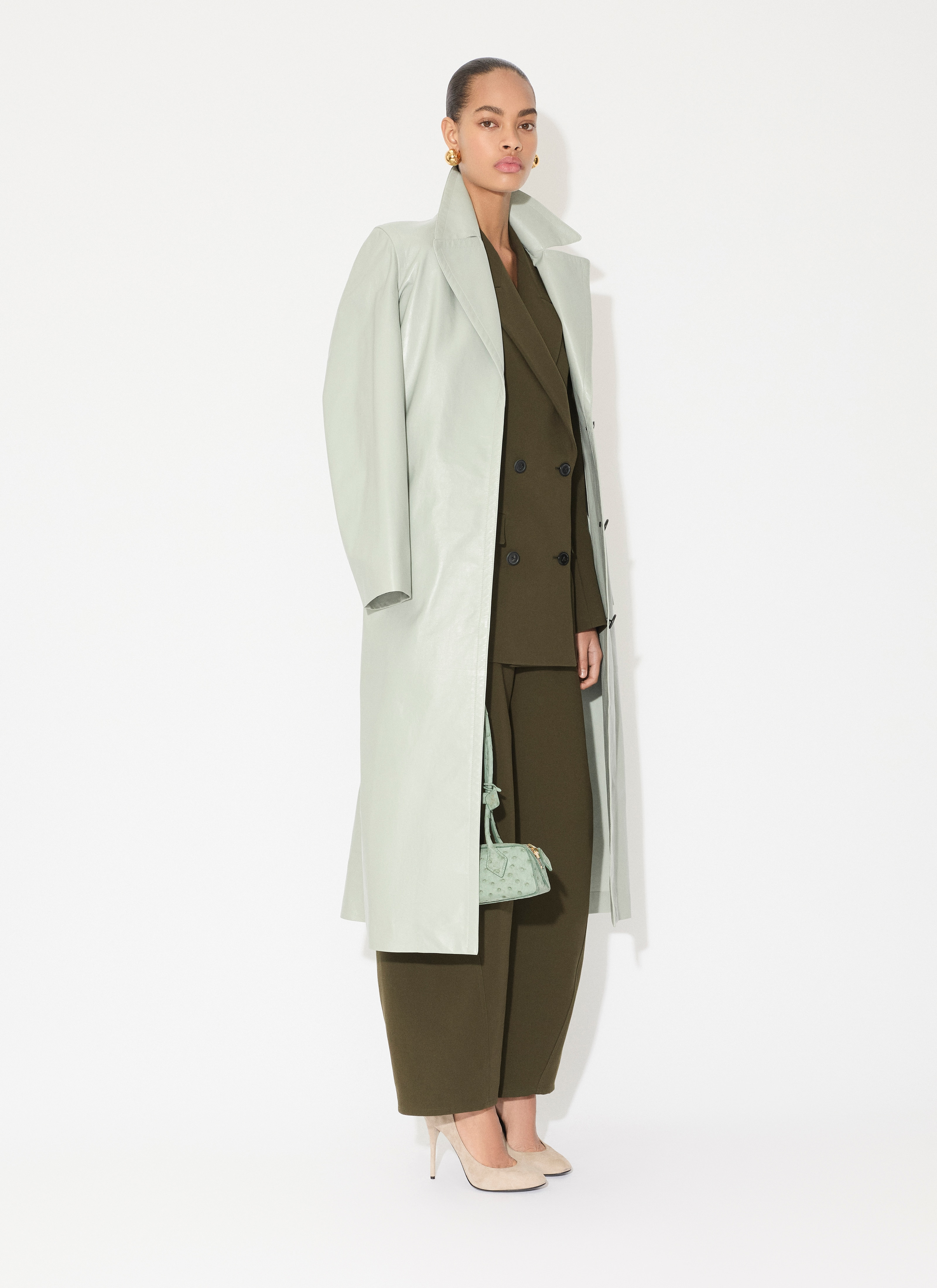 WOOL GABARDINE TAILORED JACKET - 4
