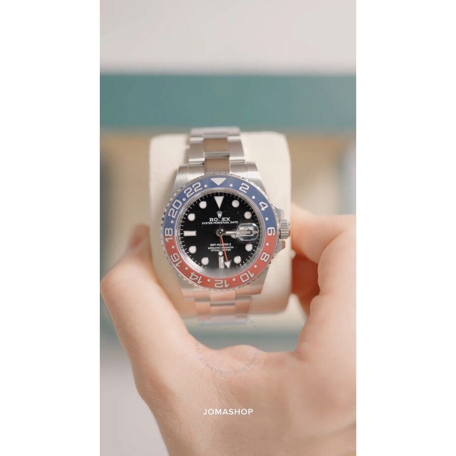 Rolex GMT-Master II "Pepsi" Automatic Black Dial Men's Watch 126710BKSO - 8