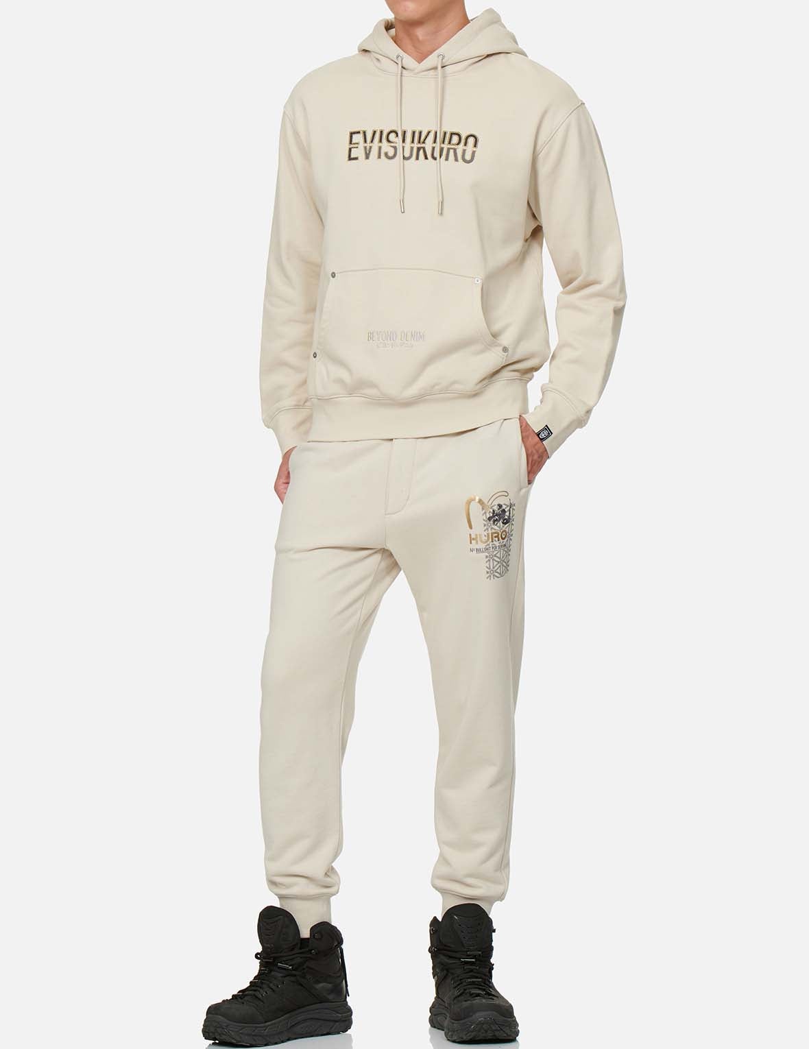 Two-tone Logo Embroidered Hoodie - 3