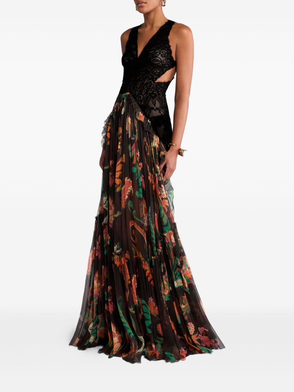 floral print dress - 2