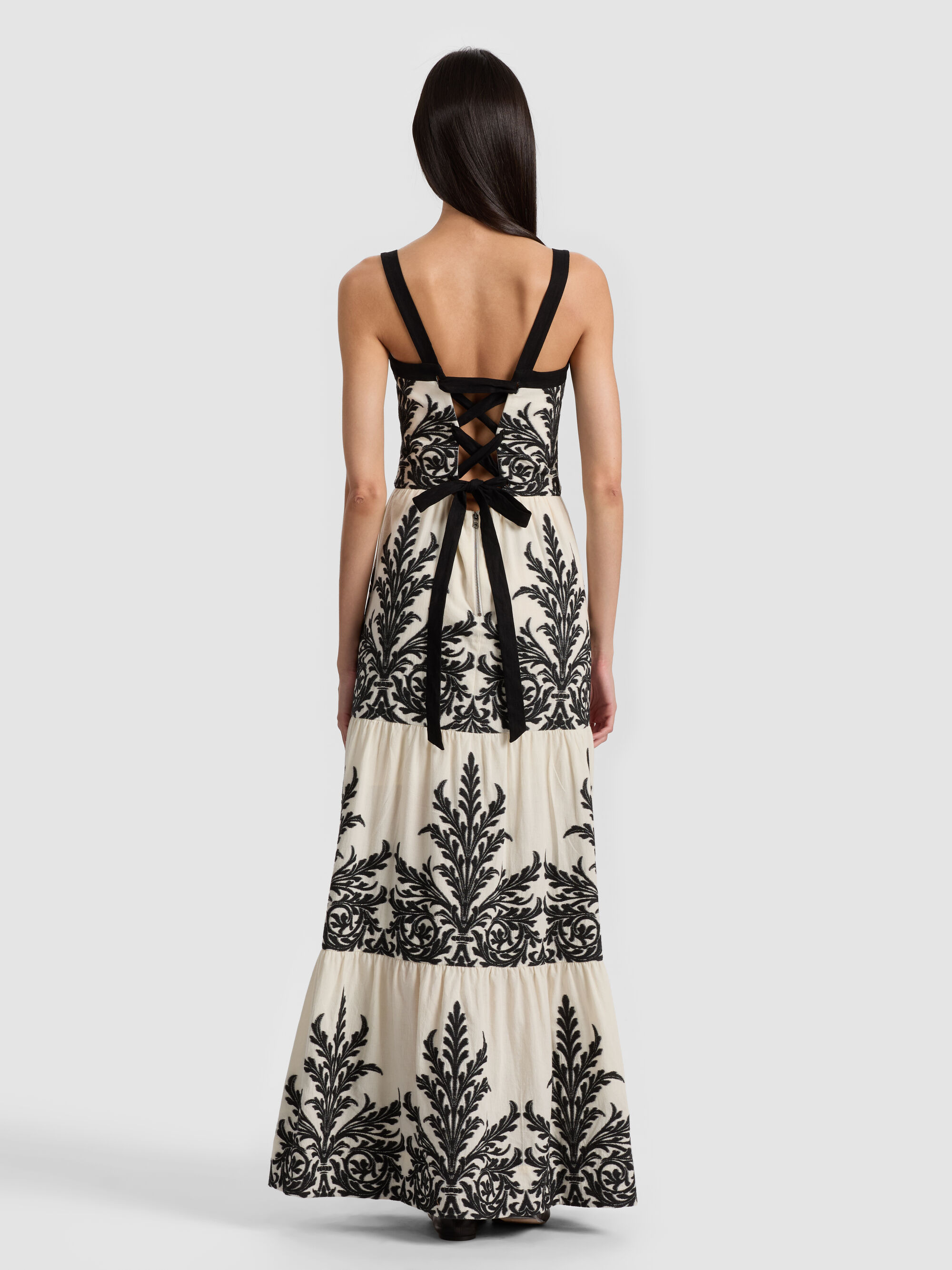 SAIGE TIERED MAXI DRESS - 4