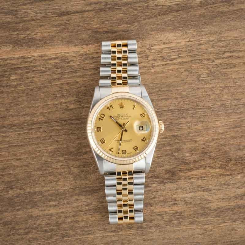 Rolex Datejust 36 16233 Champagne Dial - 5