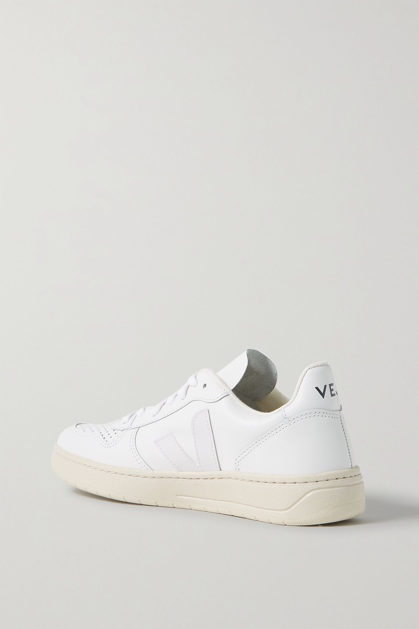 + NET SUSTAIN V-10 leather sneakers - 4