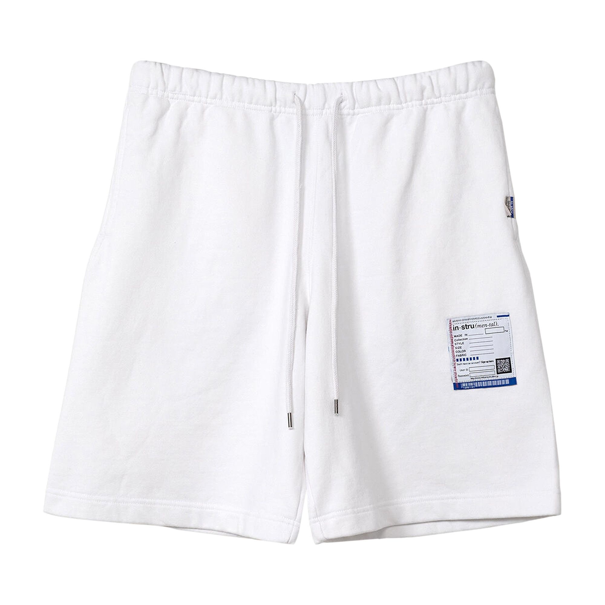 Maison Mihara Yasuhiro French Terry Easy Shorts 'White' - 1