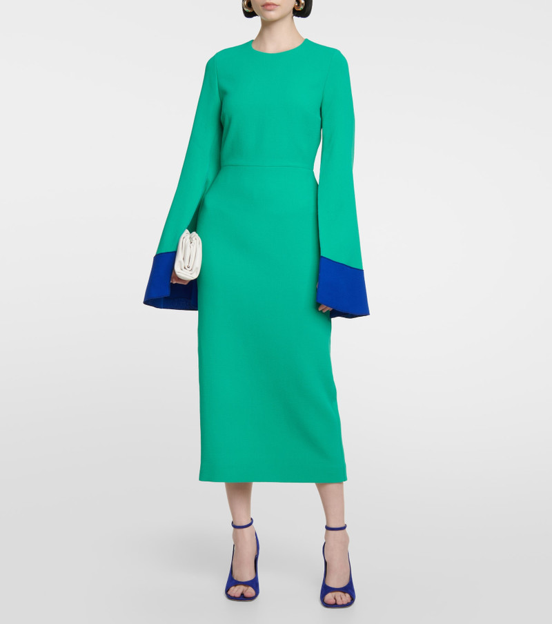 Roksanda Wool midi dress outlook