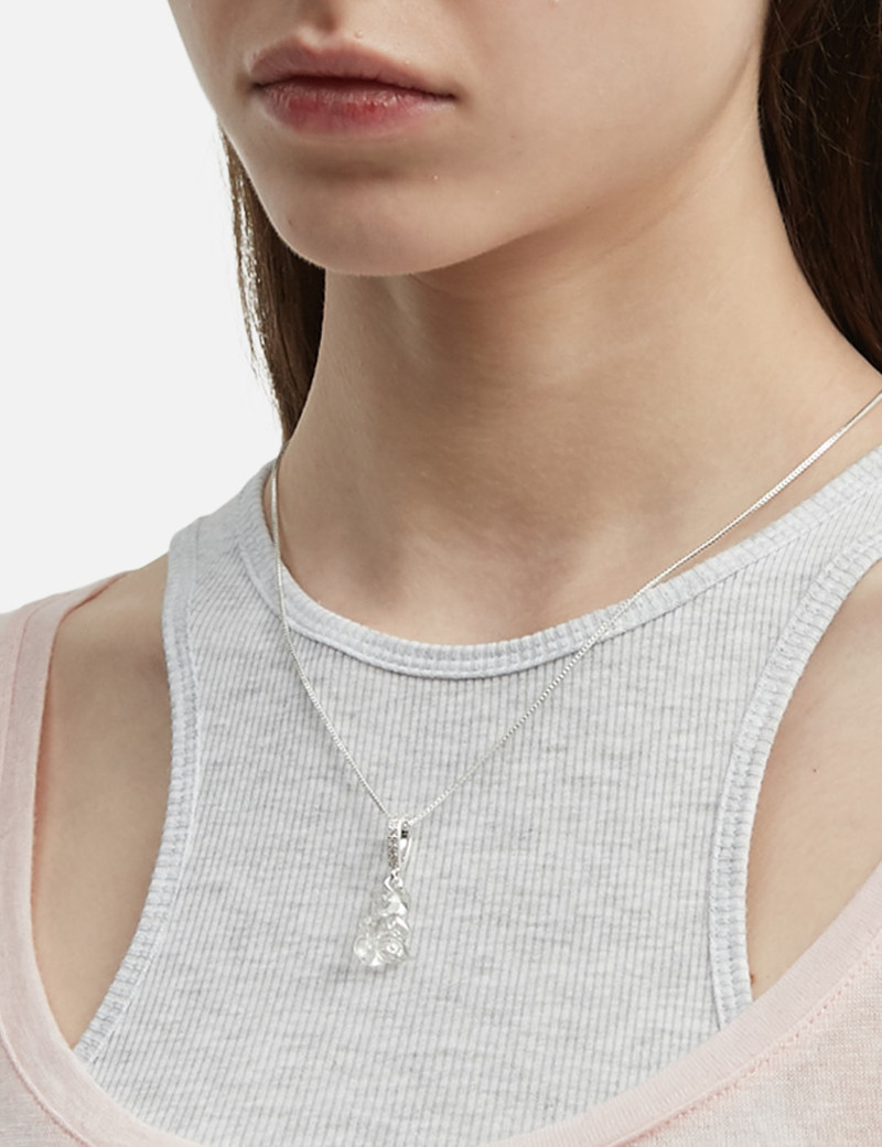 CRYSTAL HAZE JELLY NOSTALGIA BEAR PENDANT outlook