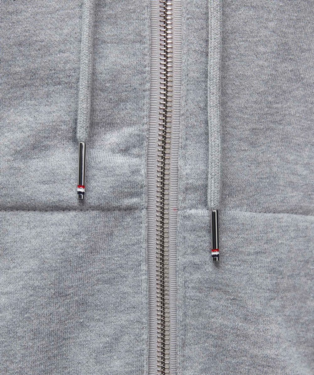 Classic engineered 4 bar zip hoodie - 5