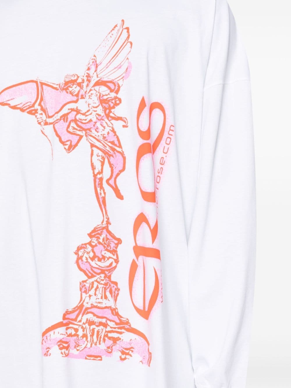 Eros-print cotton T-shirt - 6