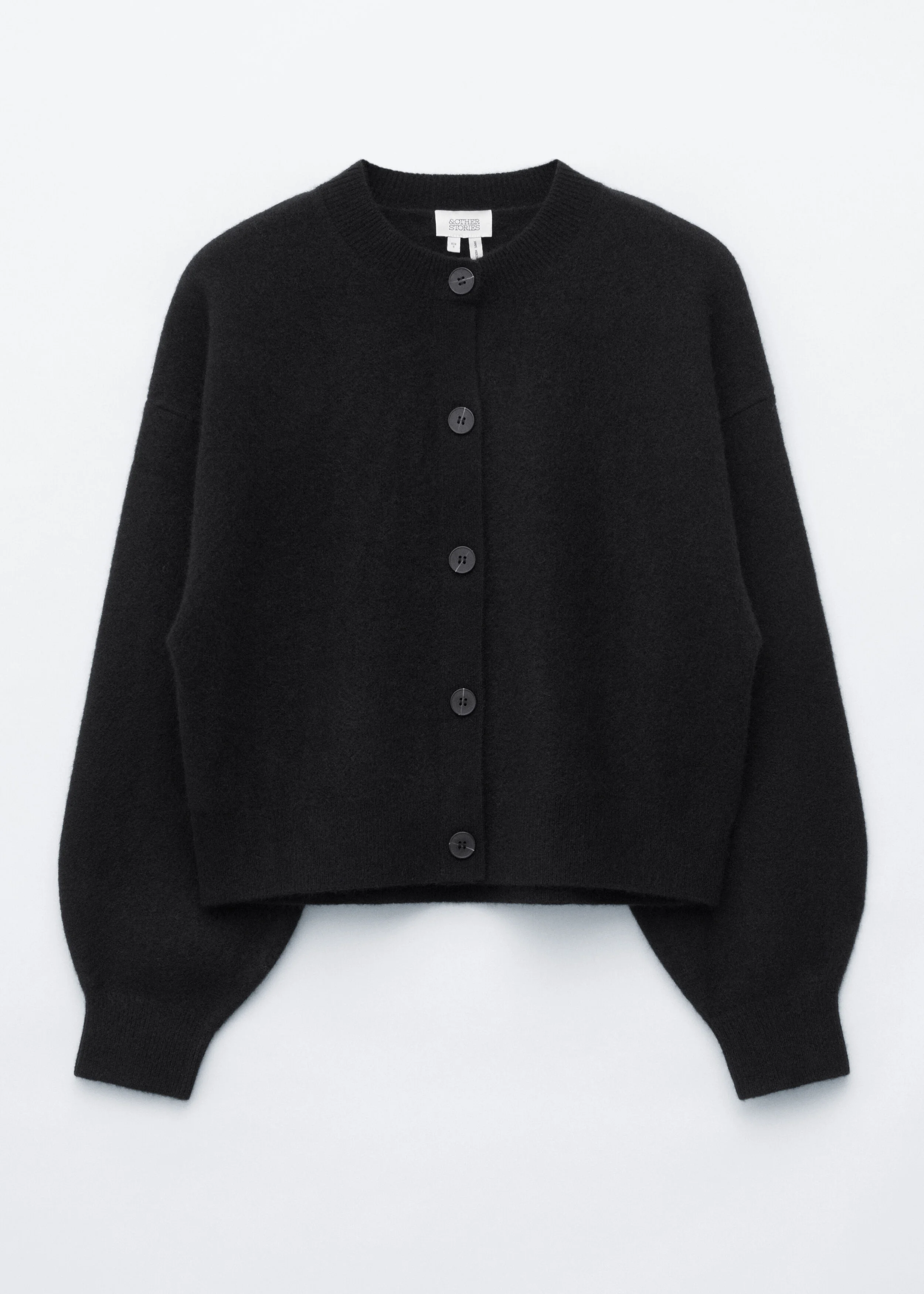 Boiled Merino Cardigan - 1