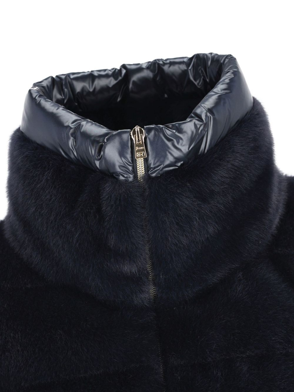 quilted high-neck gilet - 3