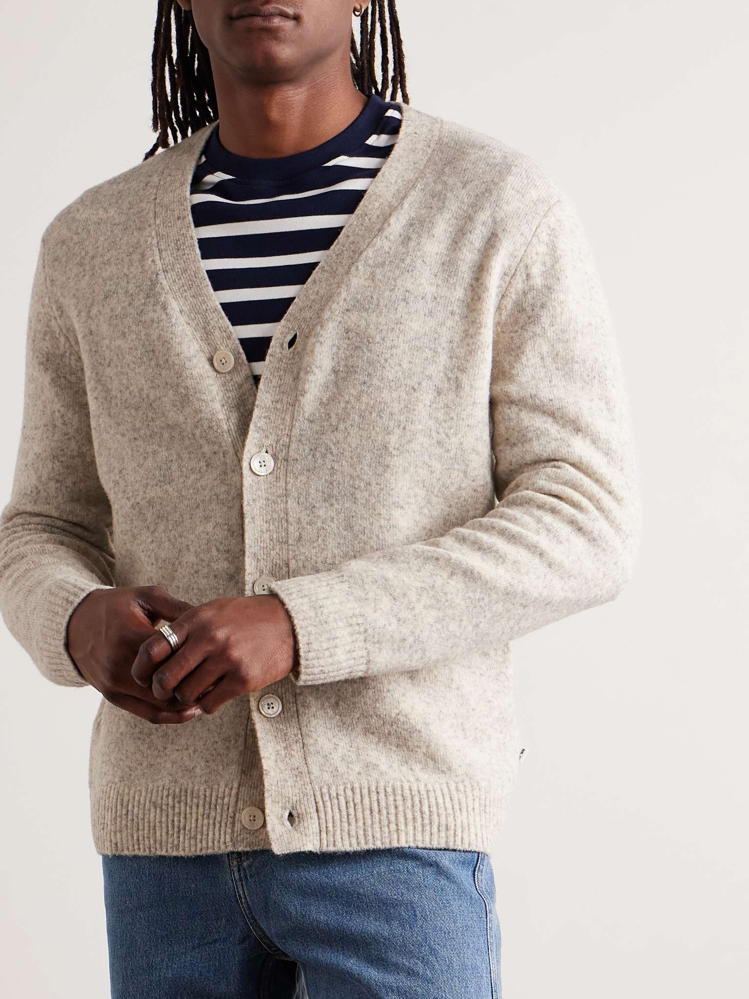 John 6683 Wool-Blend Cardigan - 4