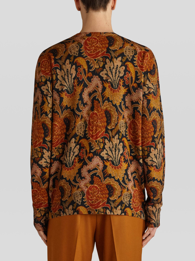 FLORAL MERINO WOOL JUMPER 4