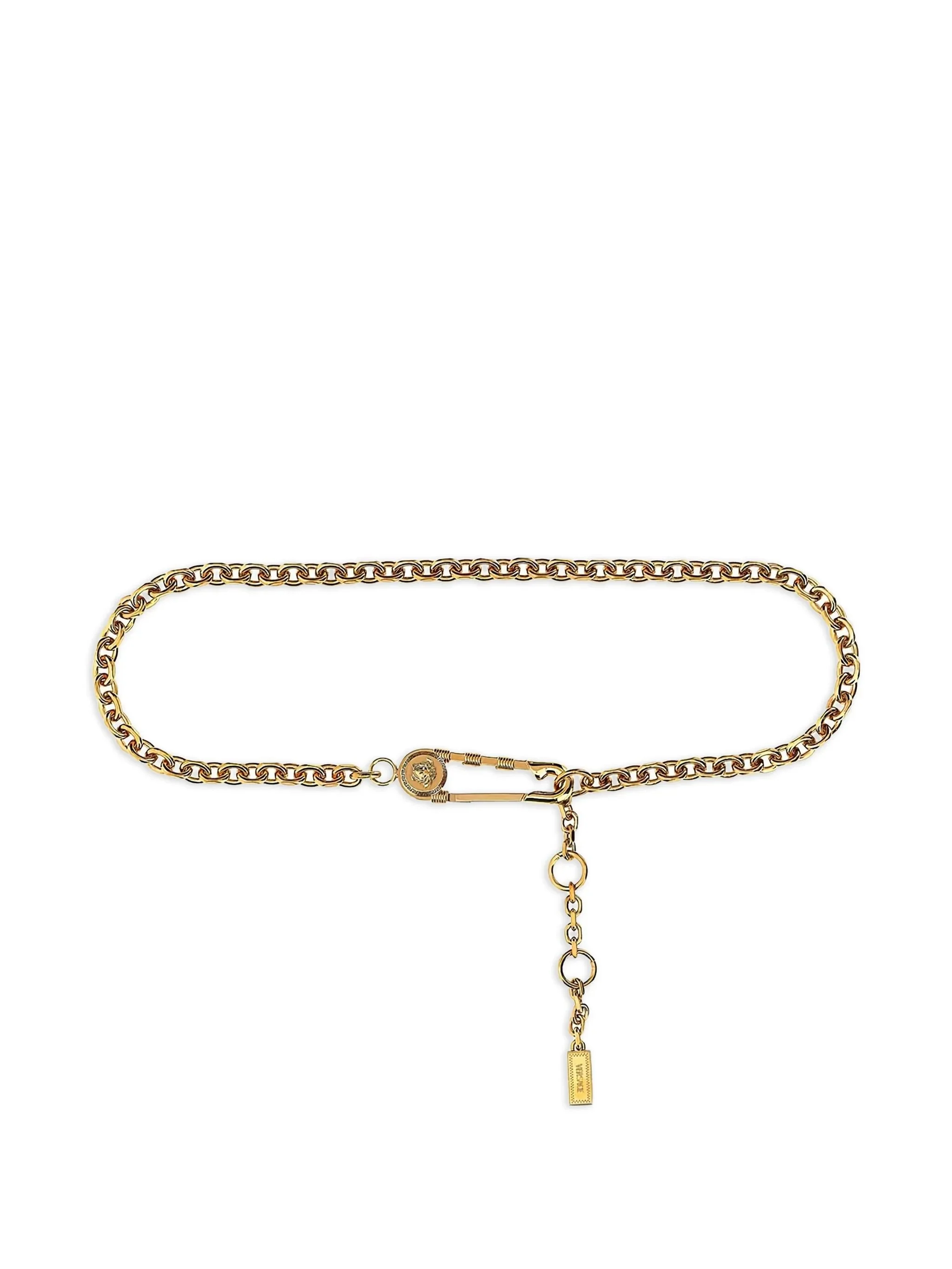 Versace Safety Pin Chain Belt - 1
