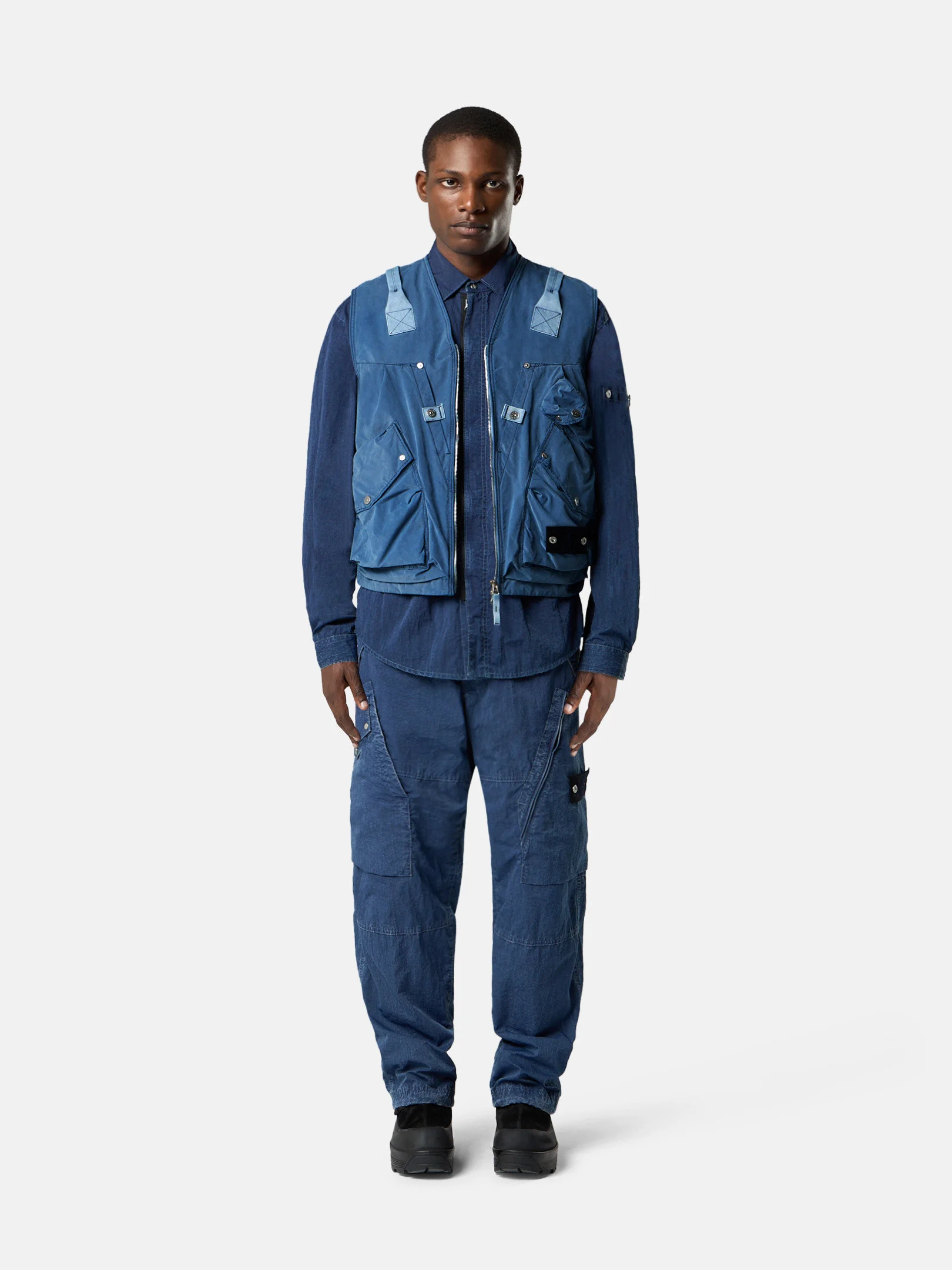 Stone Island G100016 DAVID LIGHT INDIGO-TC