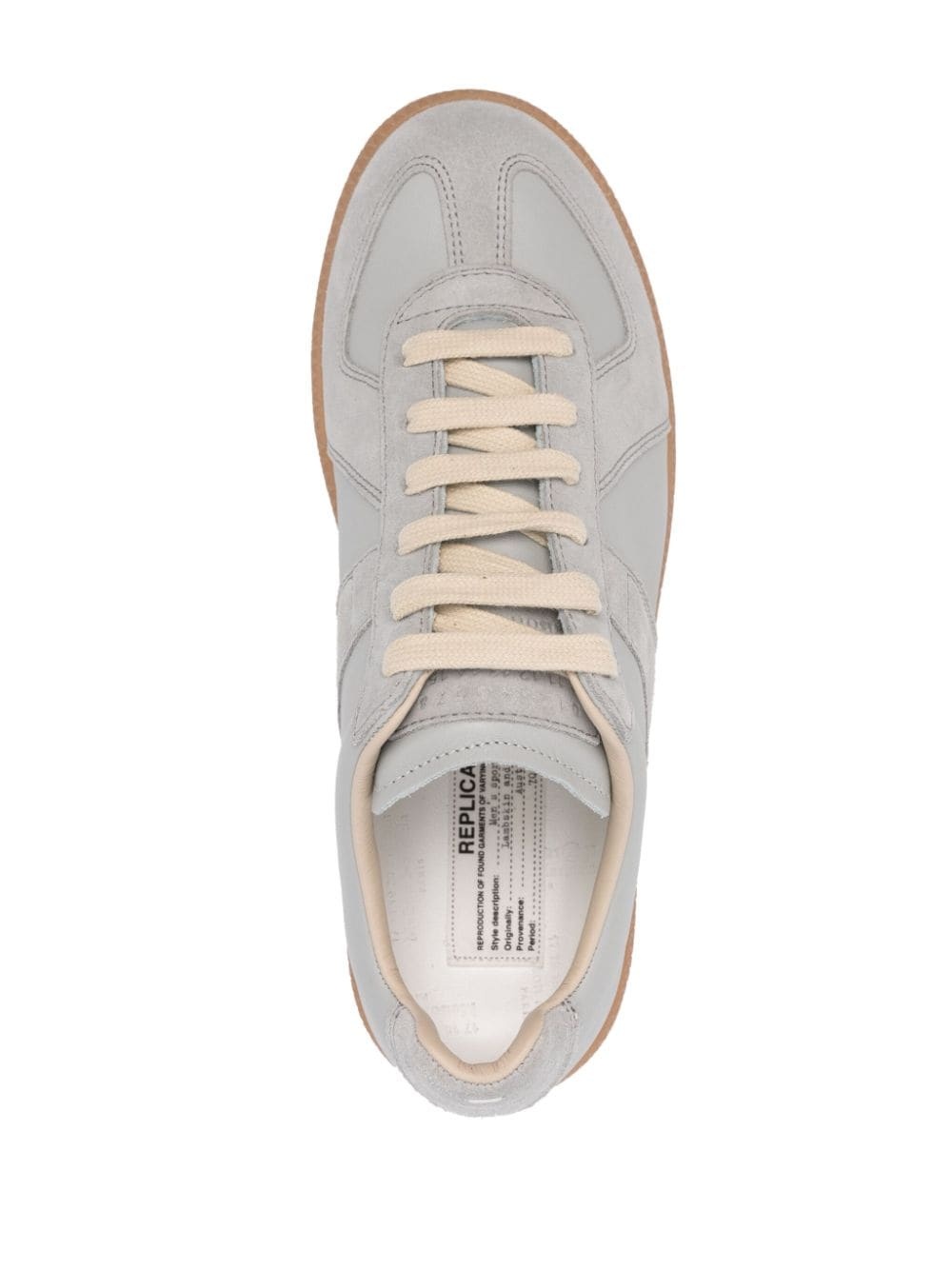 Replica leather sneakers - 4