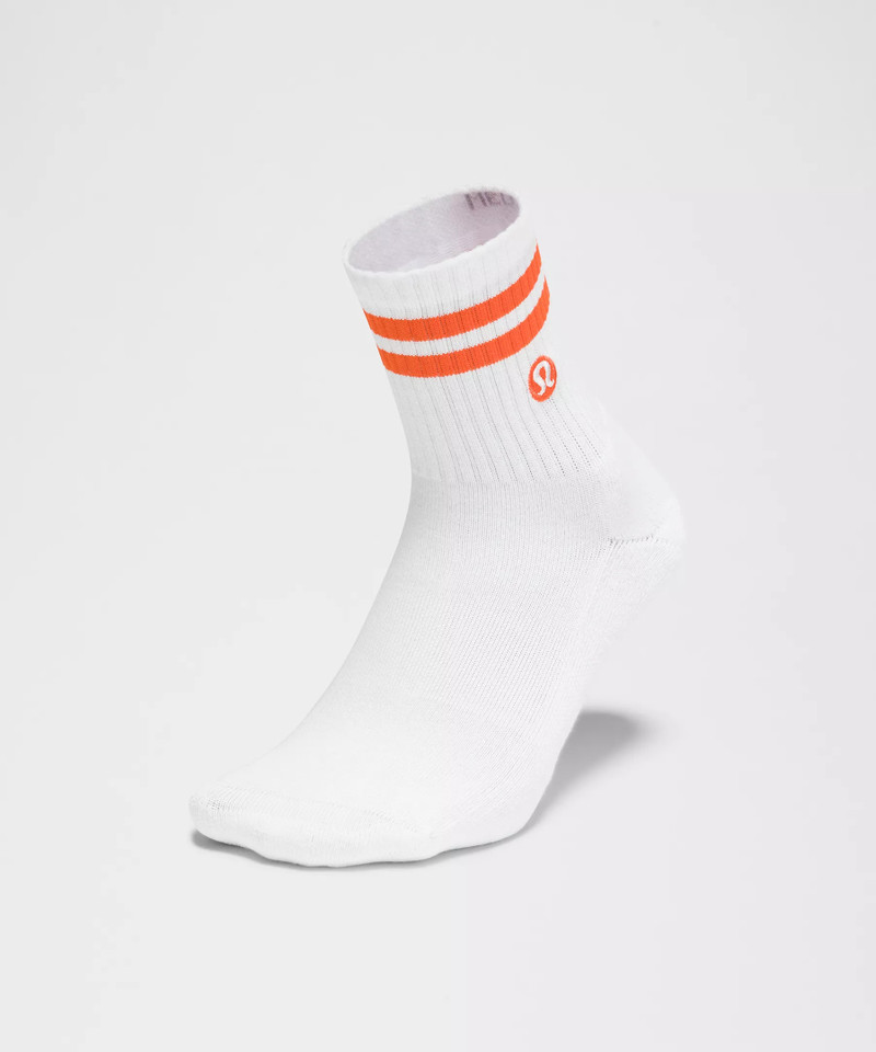 Unisex Daily Essential Quarter Socks *Stripe 3