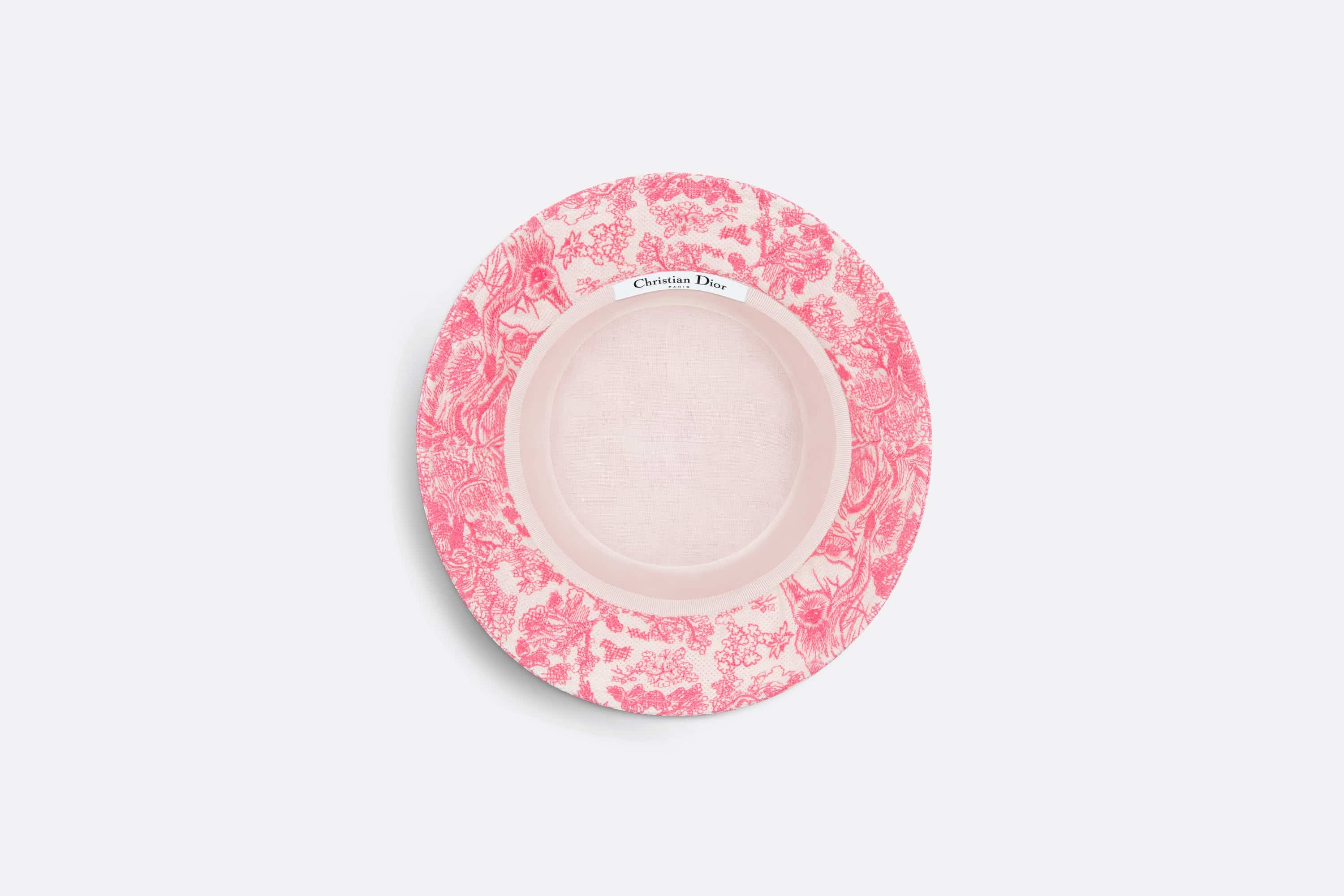 Dioriviera D-Bobby Toile de Jouy Sauvage Small Brim Bucket Hat - 6