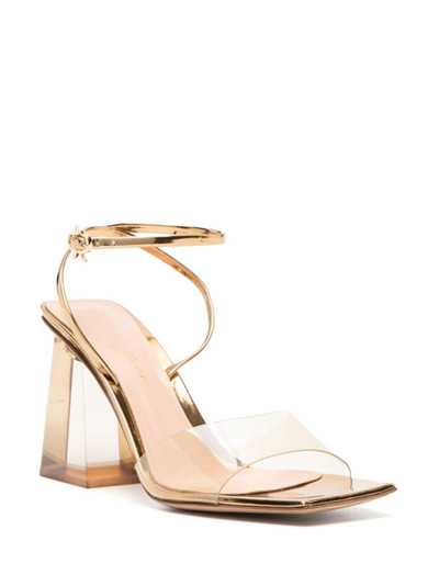 Gianvito Rossi Cosmic 85mm leather sandals outlook