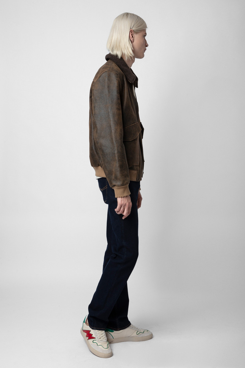 Zadig & Voltaire Mate Leather Jacket outlook