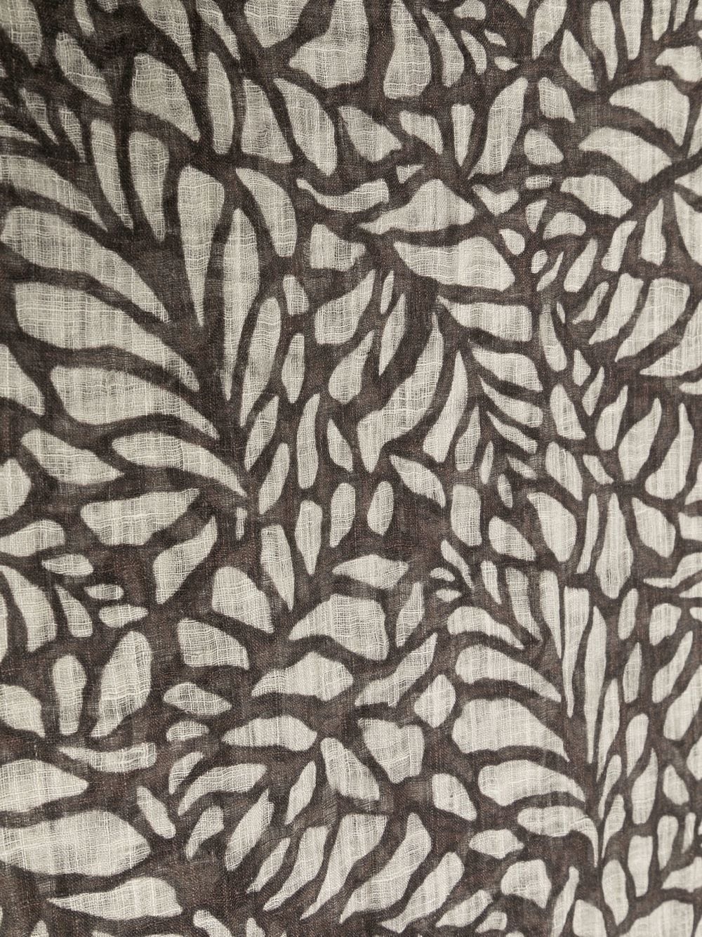 graphic-print lightweight scarf - 2
