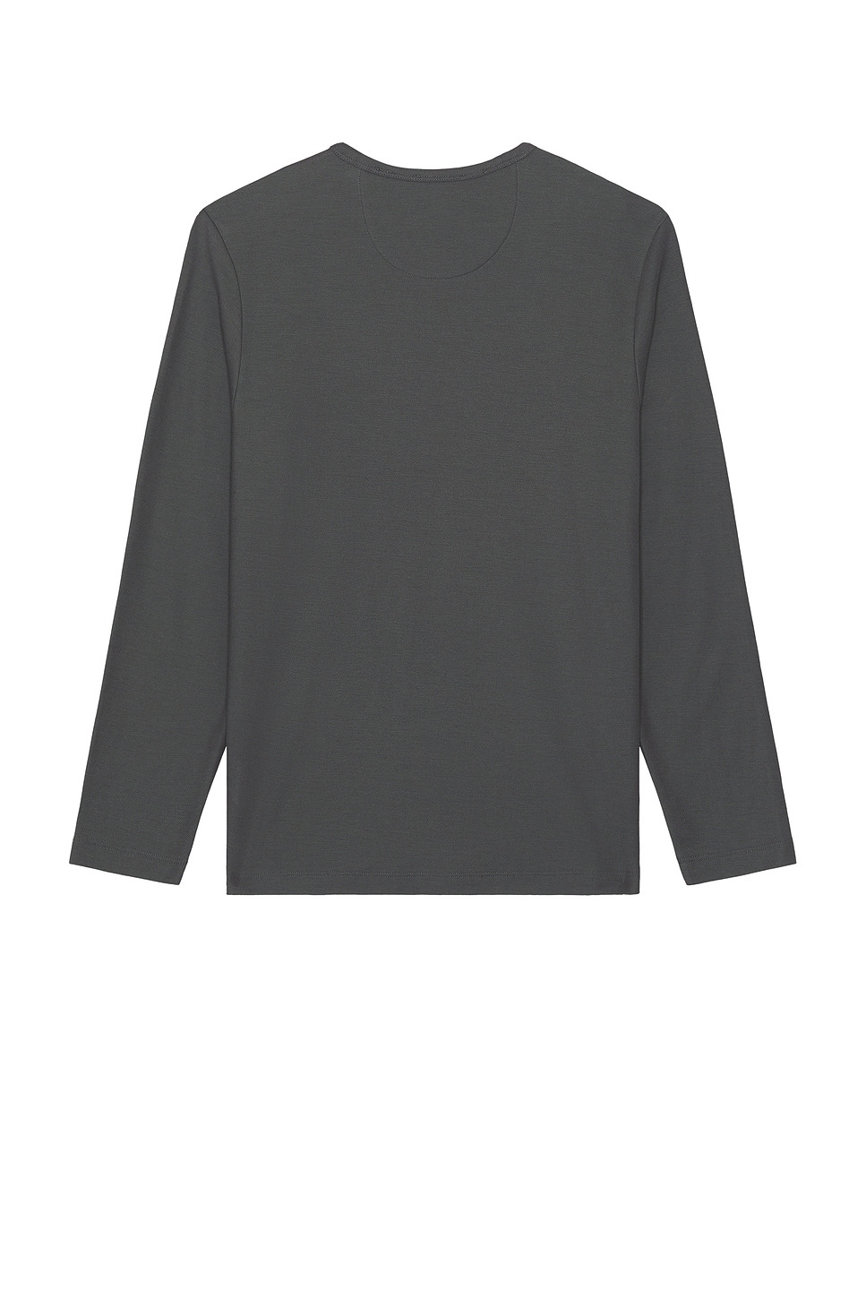 Pima Pique Long Sleeve Tee - 2