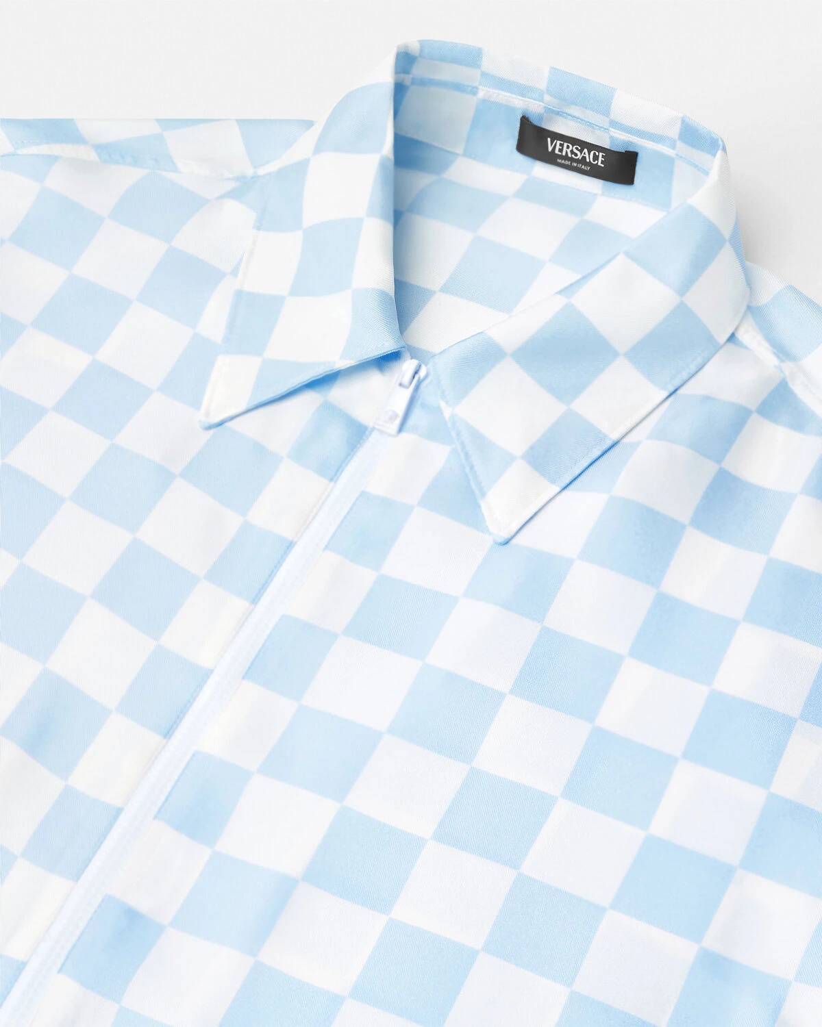 Contrasto Silk Zip Shirt - 2