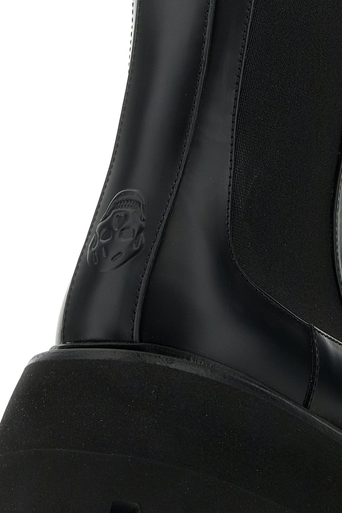 Black leather Chelsea Sofa ankle boots - 4
