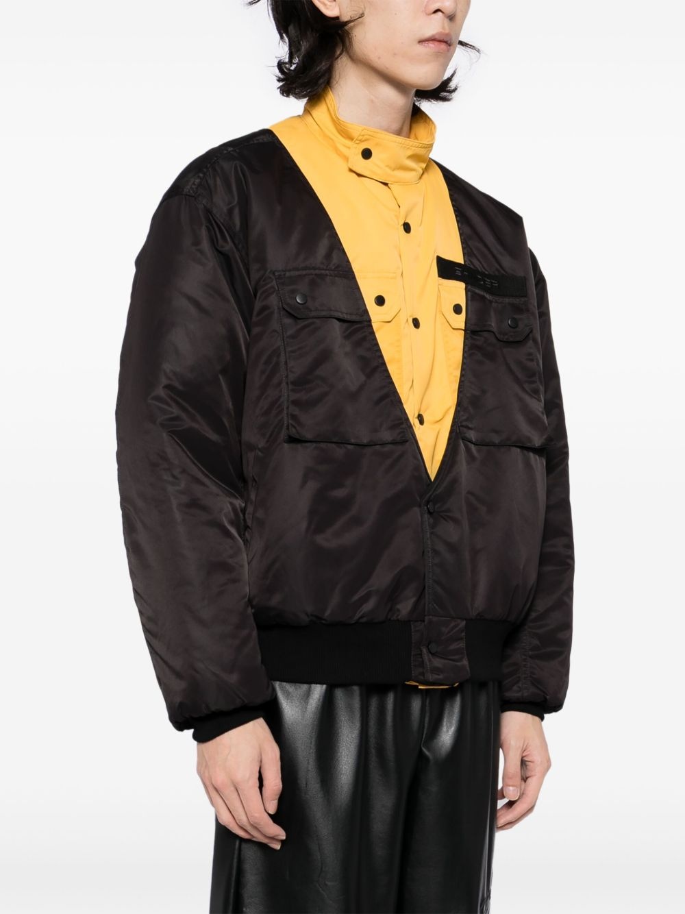 hybrid bomber jacket - 3