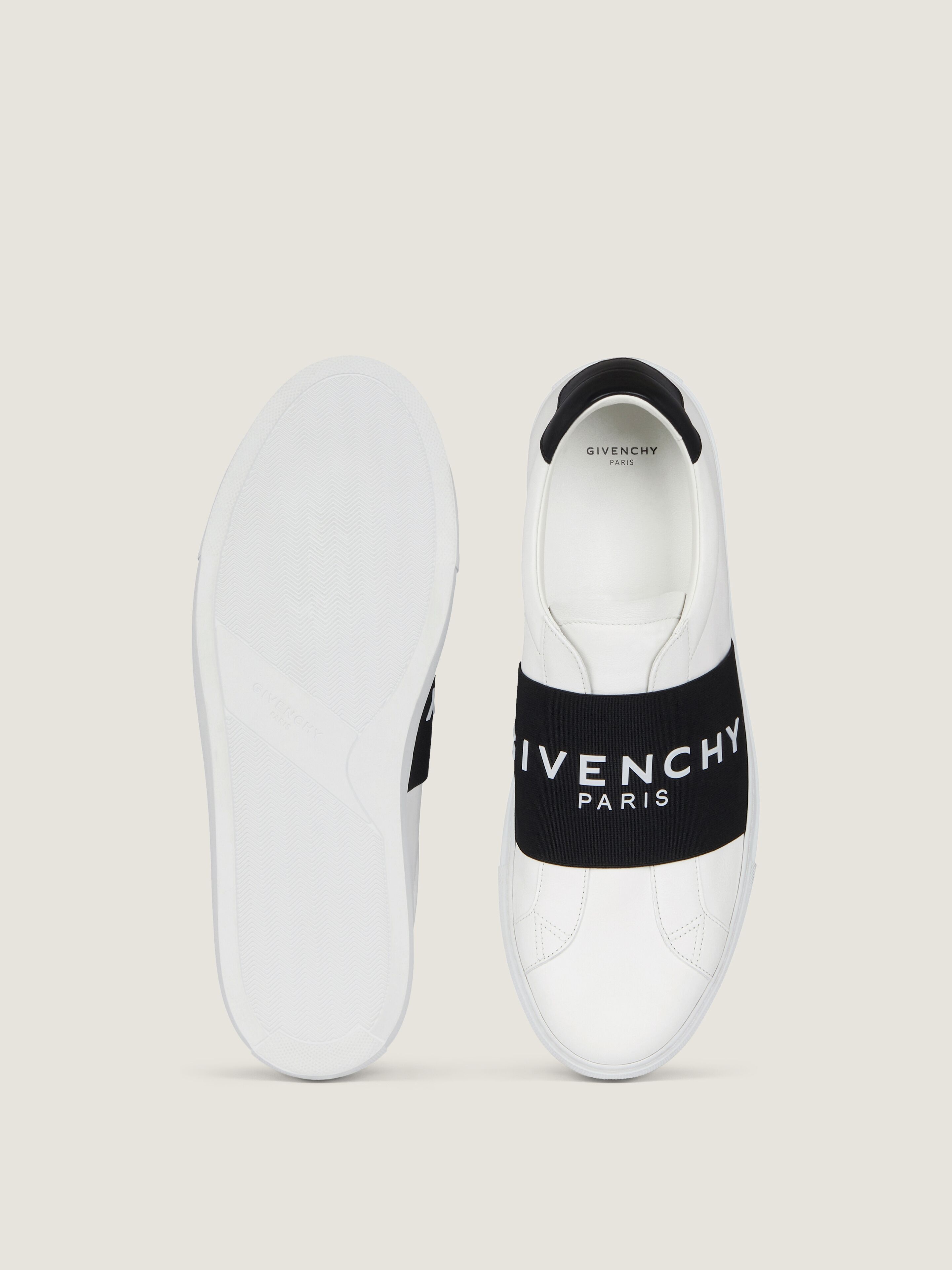 URBAN STREET SNEAKERS IN LEATHER WITH ELASTIC BAND - 4