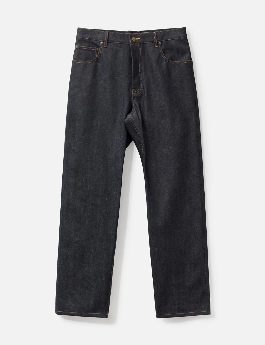 SELVEDGE DENIM BACKSTRAP TROUSER - 1