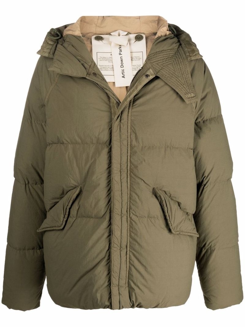 concealed puffer jacket - 1