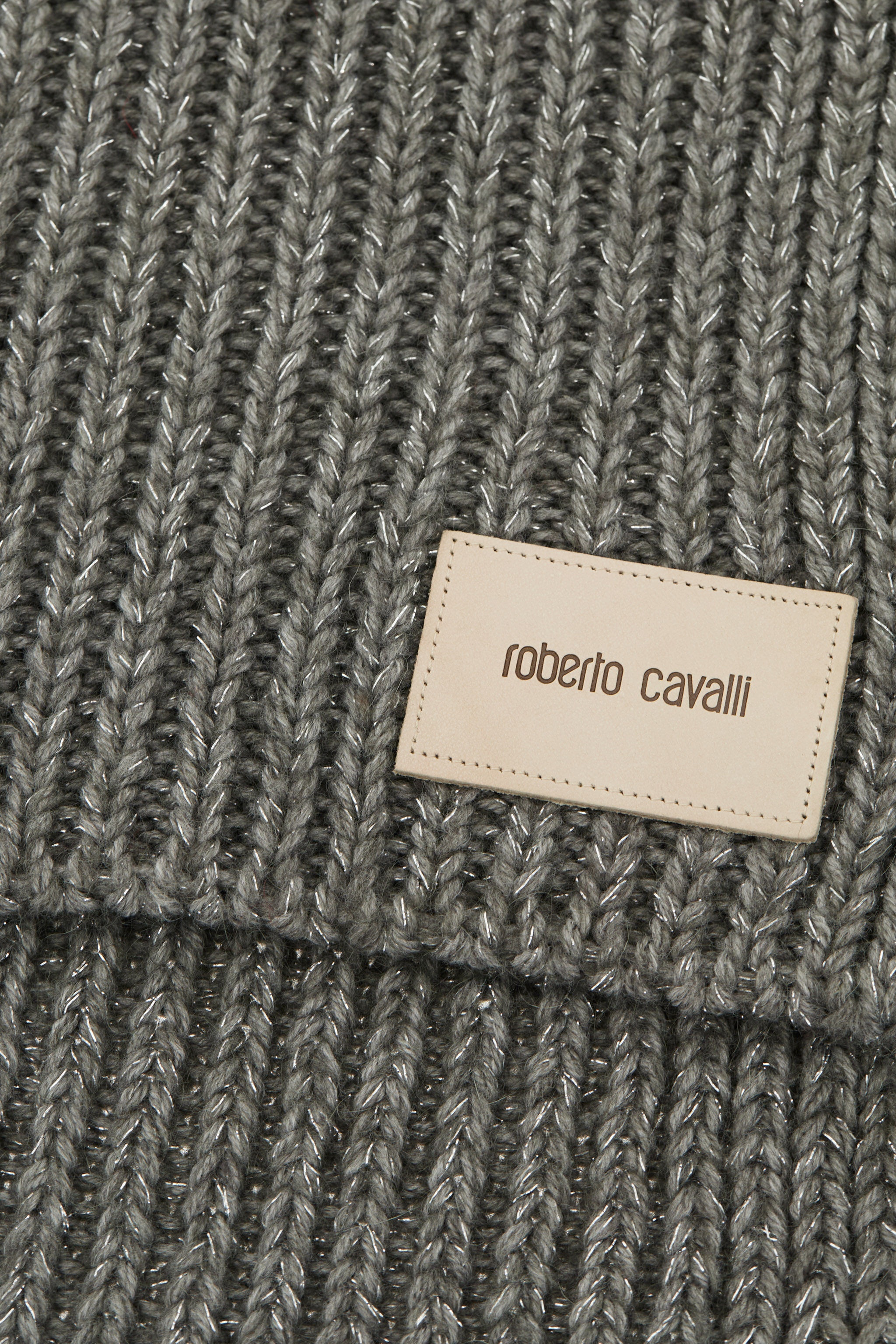 Mohair Blend Scarf with Branded Tag - 2