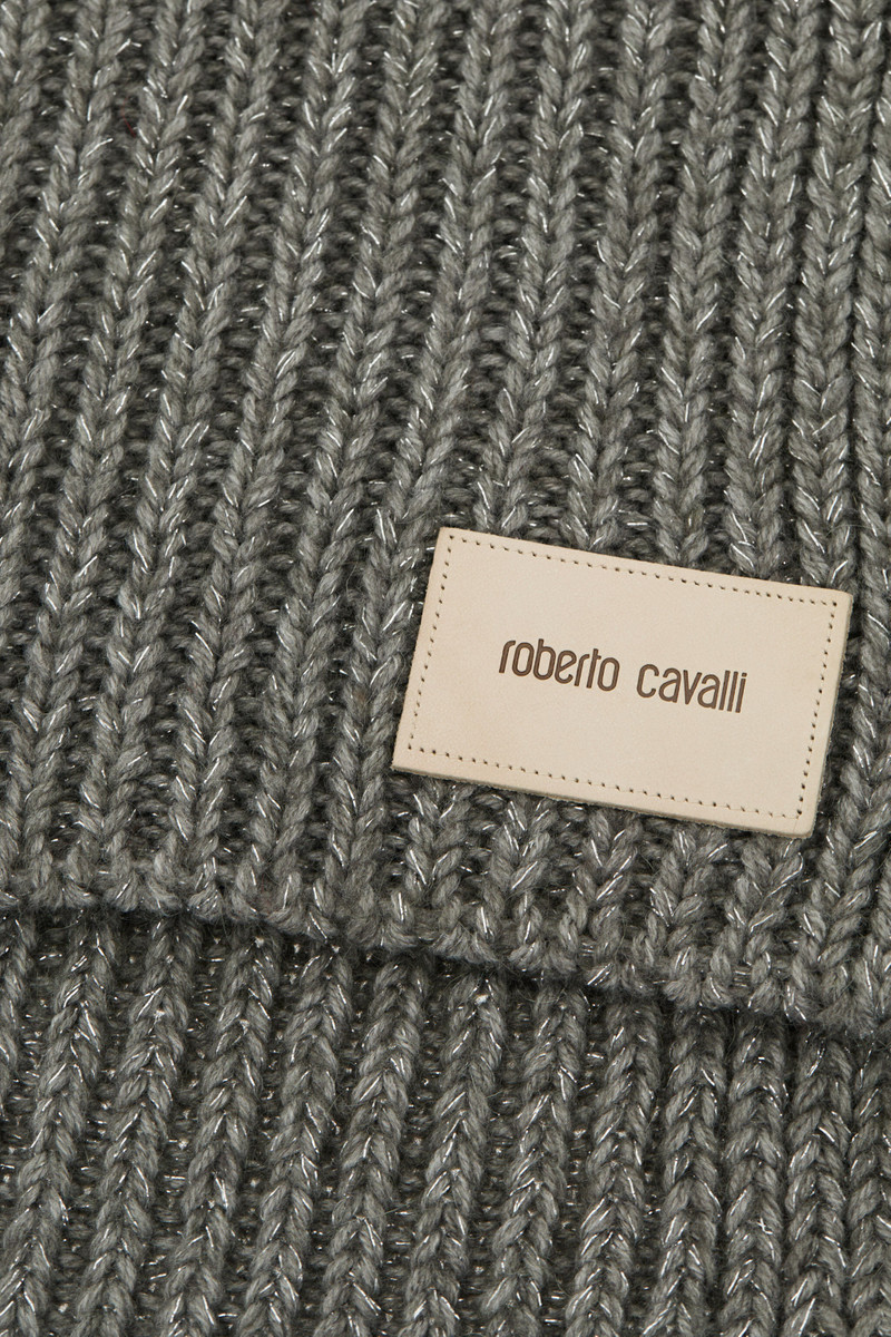 Roberto Cavalli Mohair Blend Scarf with Branded Tag outlook