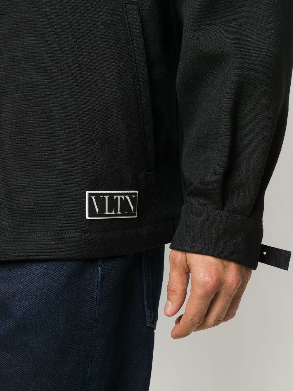 VLTN TAG utility shirt jacket - 5