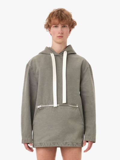 JW Anderson FRONT POCKET ANORAK STYLE HOODIE outlook