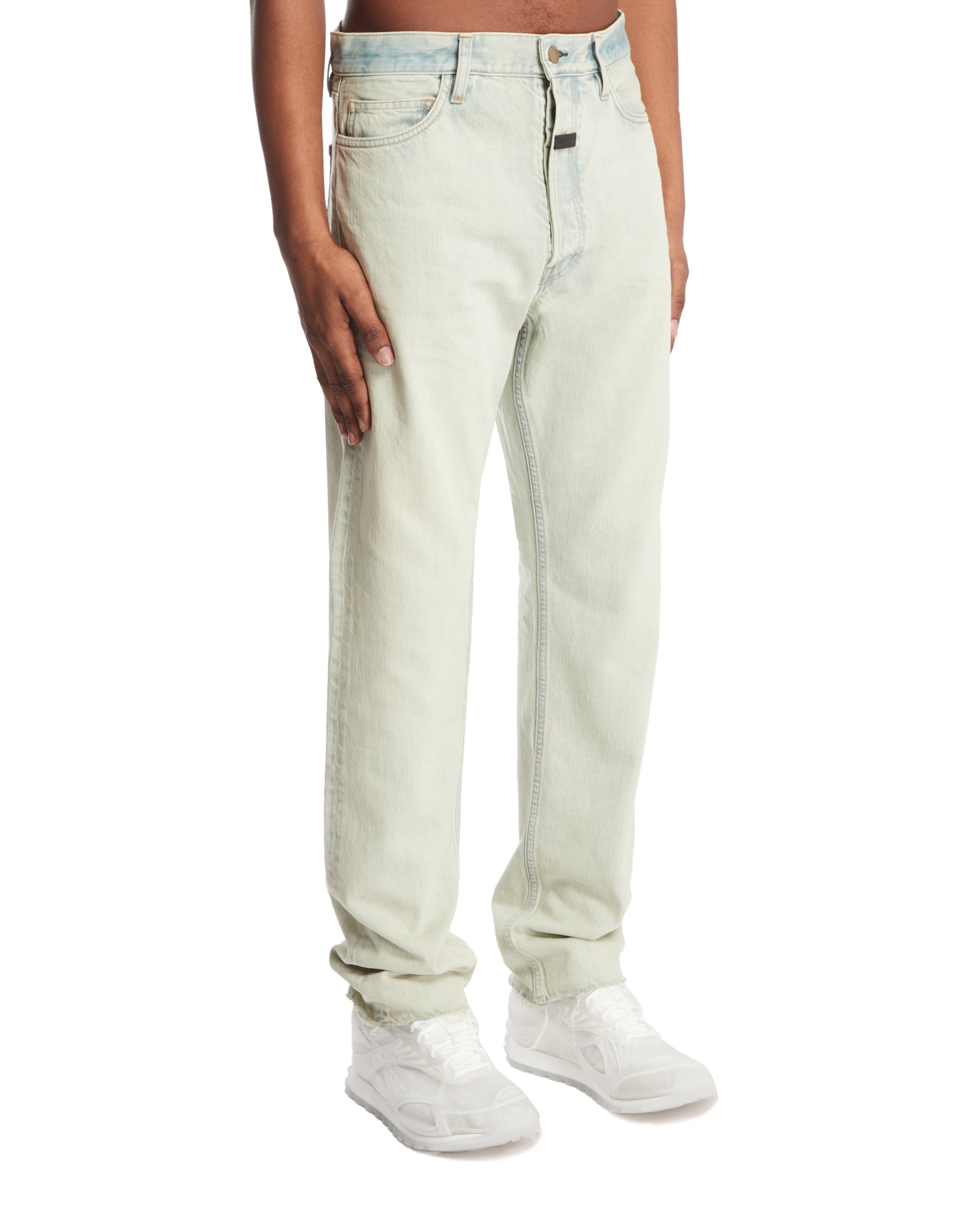 Blue 5-Pocket Jeans - 4