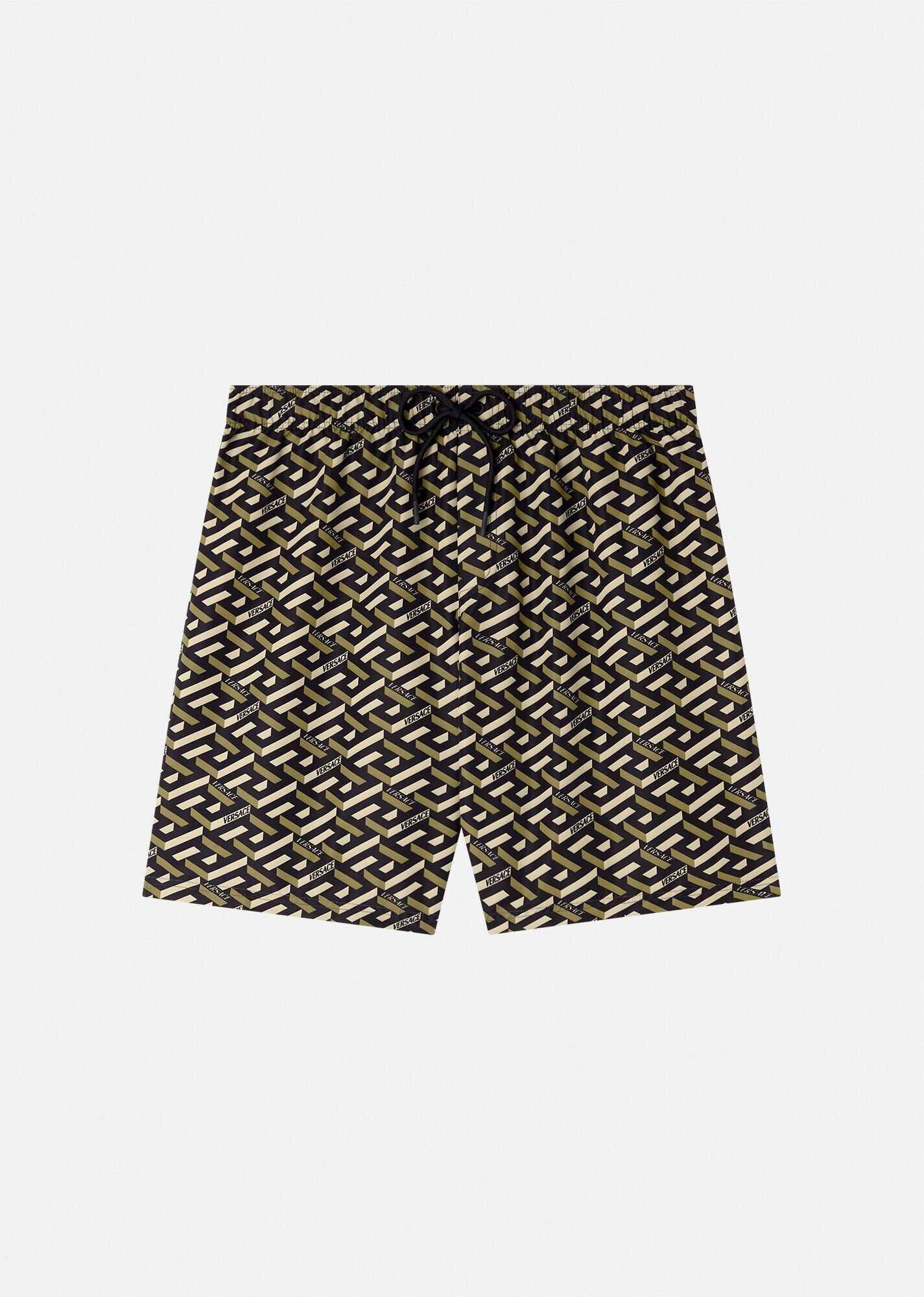 La Greca Print Swim Shorts - 1