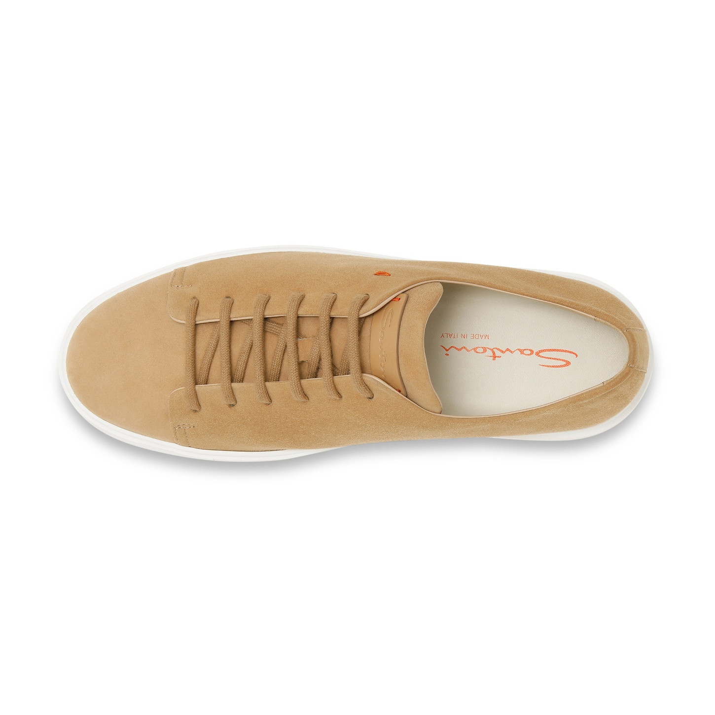 Men’s beige suede sneaker - 5