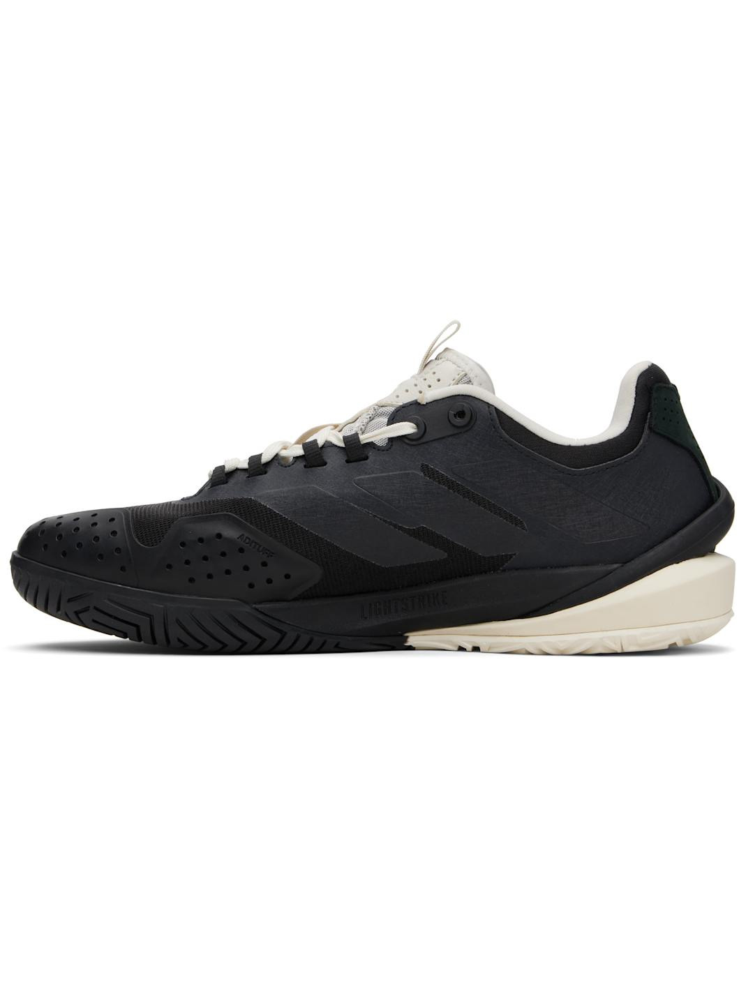 Black & Gray US Open adizero Ubersonic 5 Sneakers - 3