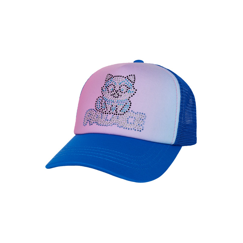 KITTY RHINESTONE TRUCKER BLUE 1