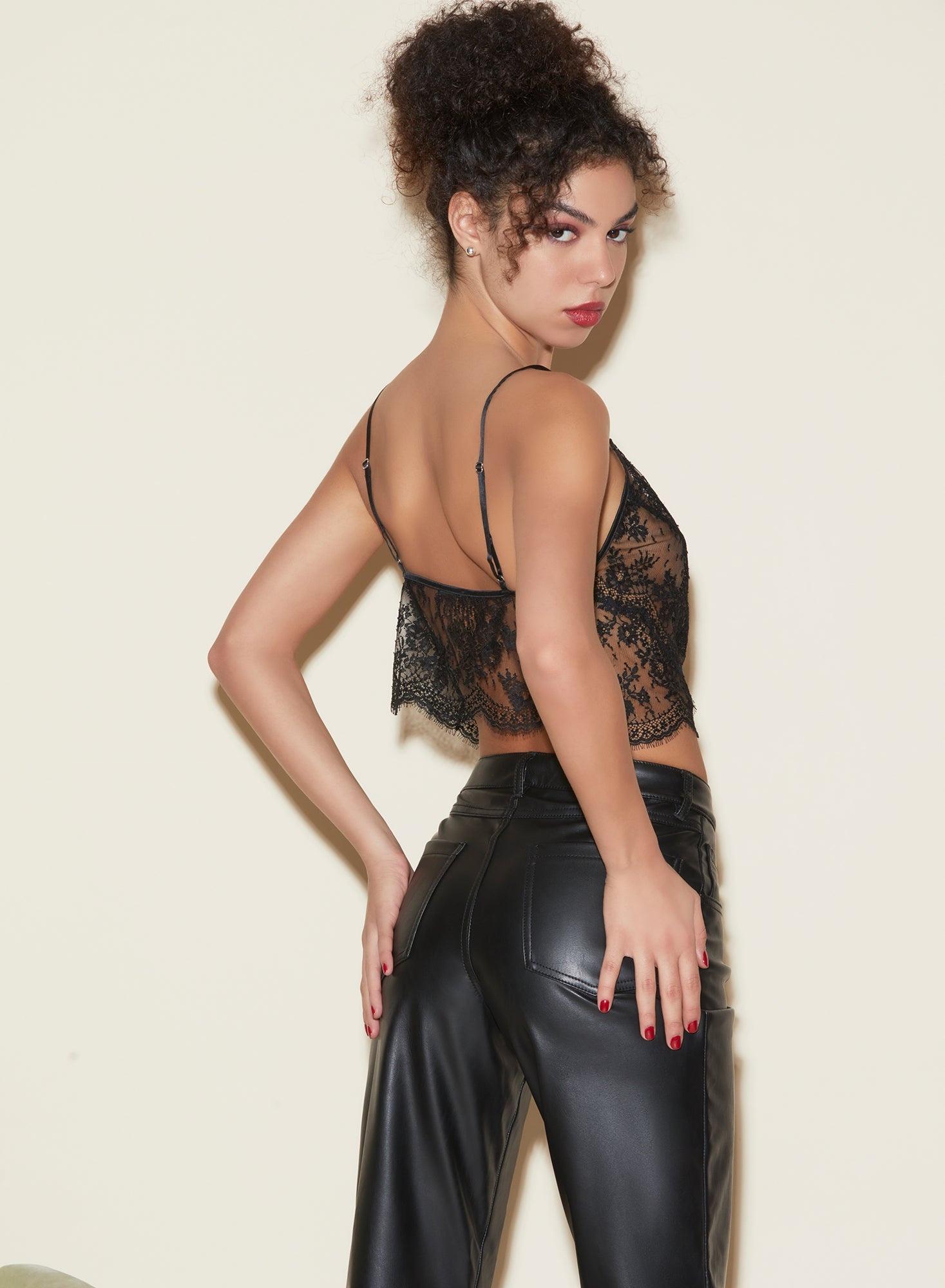 Frankie Lace Crop Top - 6