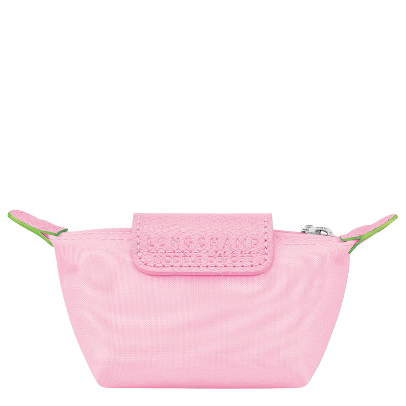 Longchamp Le Pliage Green Coin purse Pink - Recycled canvas outlook