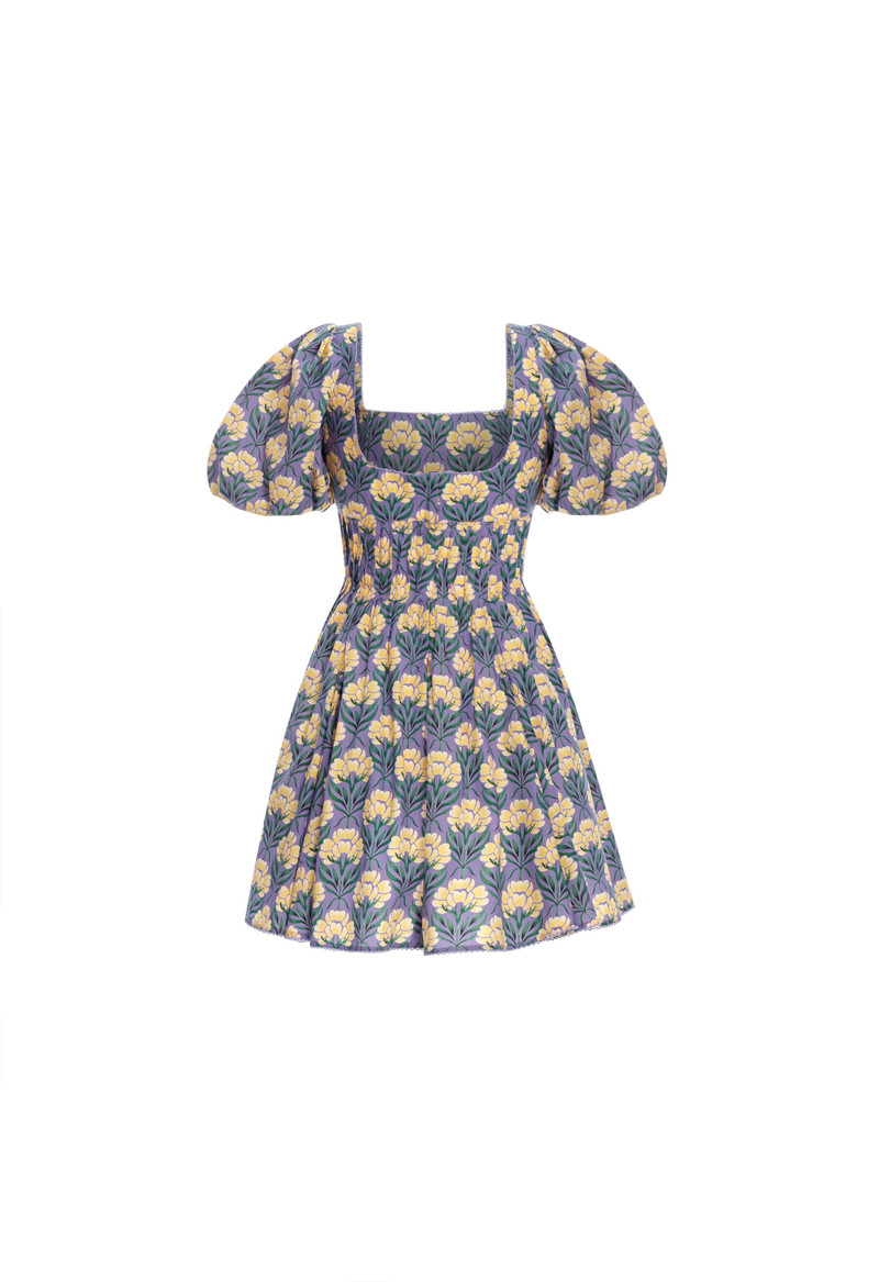 Caramelo Semilla Otoño Mini Dress 3