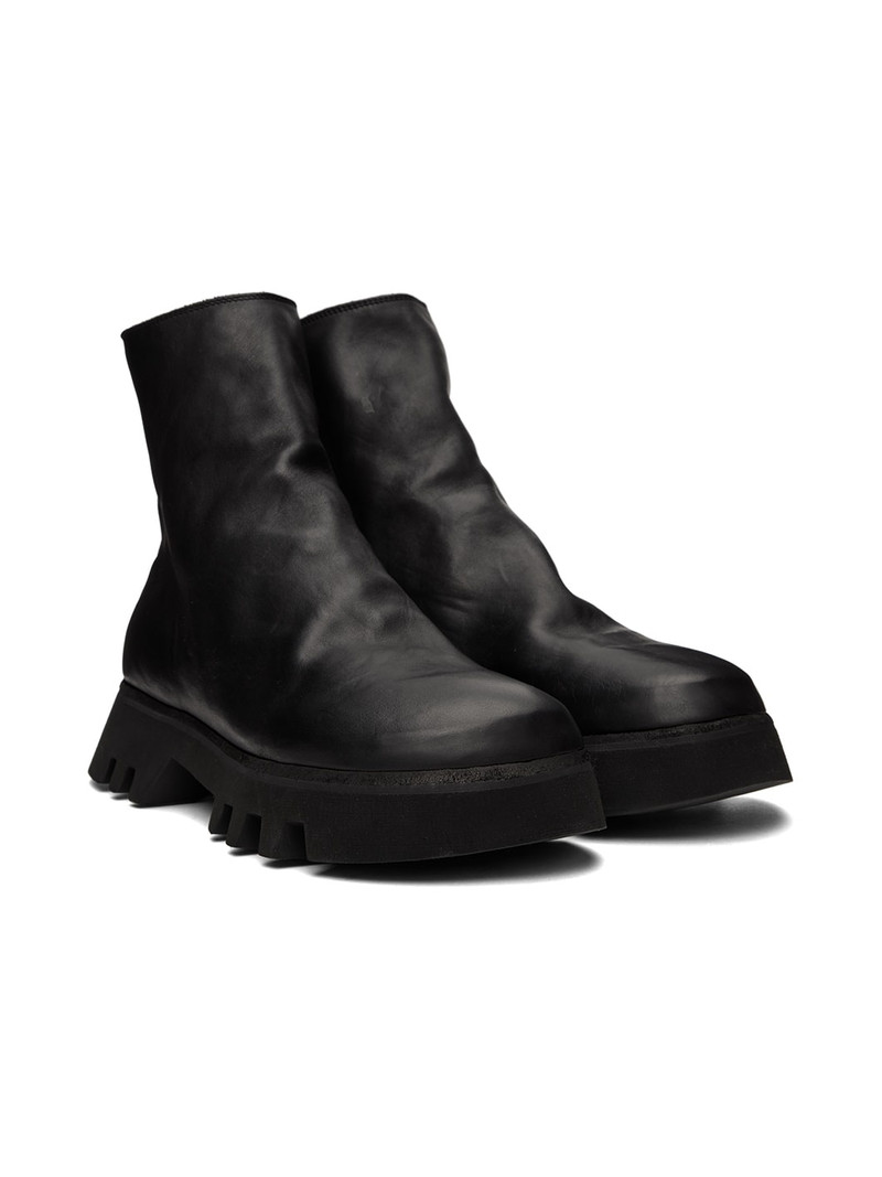 Black ZO08V Zip Boots 4